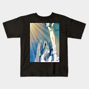 Gaudi Crucifixion Kids T-Shirt